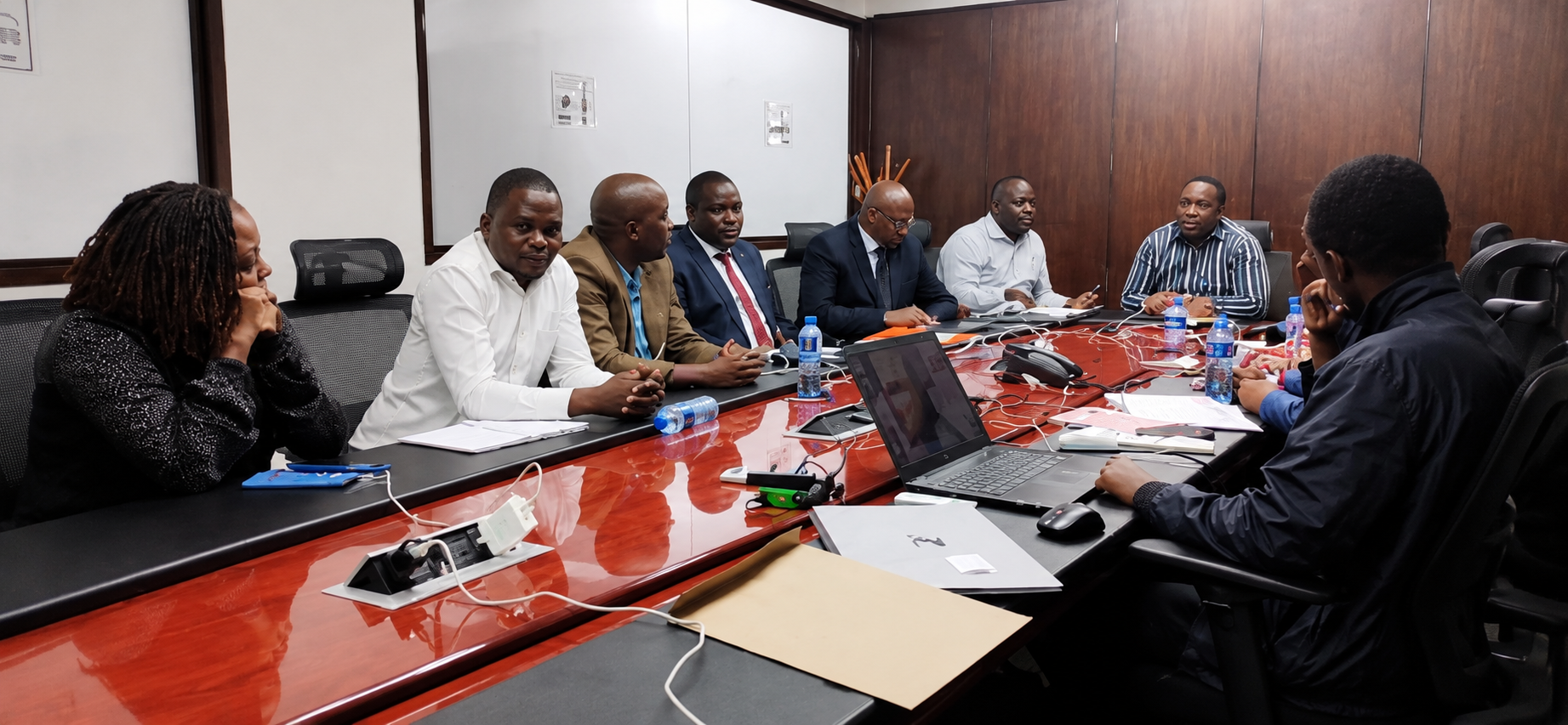 Zohari Constructions in a strategic partnering meeting for the Comepa Sep-Congo project, Nairobi, 8 May 2025
